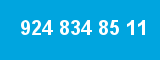 924 834 85 11